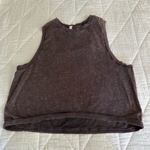 Free People Movement women’s love tank charcoal size M